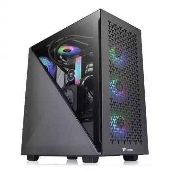 PC skriňa Thermaltake Divider 300 TG Air Midi Tower čierna