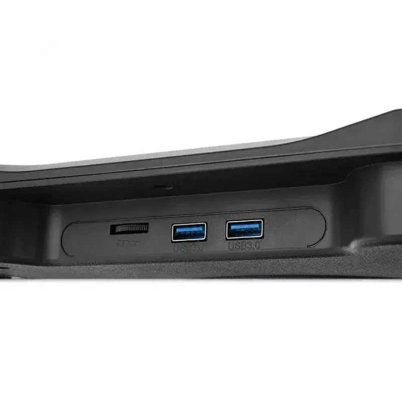 Chladiaci podložka pod notebook Thermaltake Massive 12 Max 43,2 cm 5 ventilátorov čierna