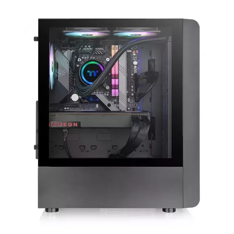 PC skriňa Thermaltake S200 TG ARGB Midi Tower čierna