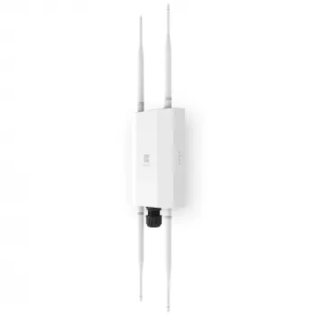 Bezdrôtový access point EnGenius Fit6 2×2 Outdoor — Dual-Band 2,4/5 GHz, 1774 Mbit/s, PoE, 2,5GbE LAN, 4 antény, biela