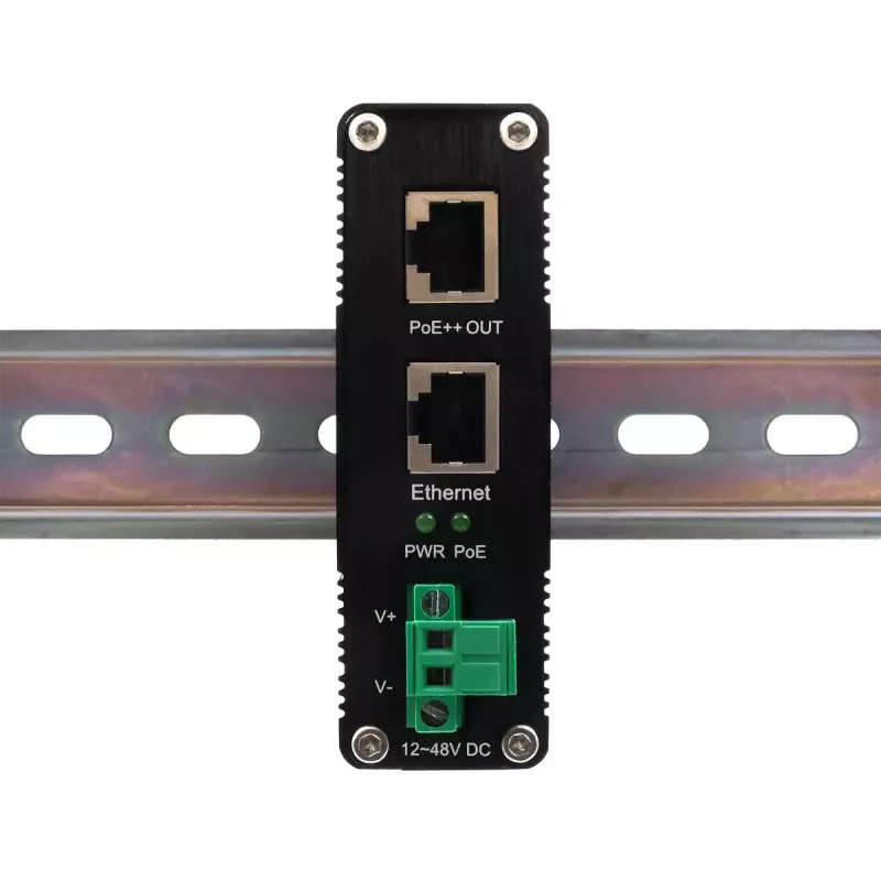 EXSYS PoE++ Gigabit Injector 90W -40°C až +80°C