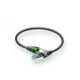 Sieťový kábel Zyxel ACCESSORY-ZZ0109F Cat6a RJ-45–RJ-45 čierny 0,18 m