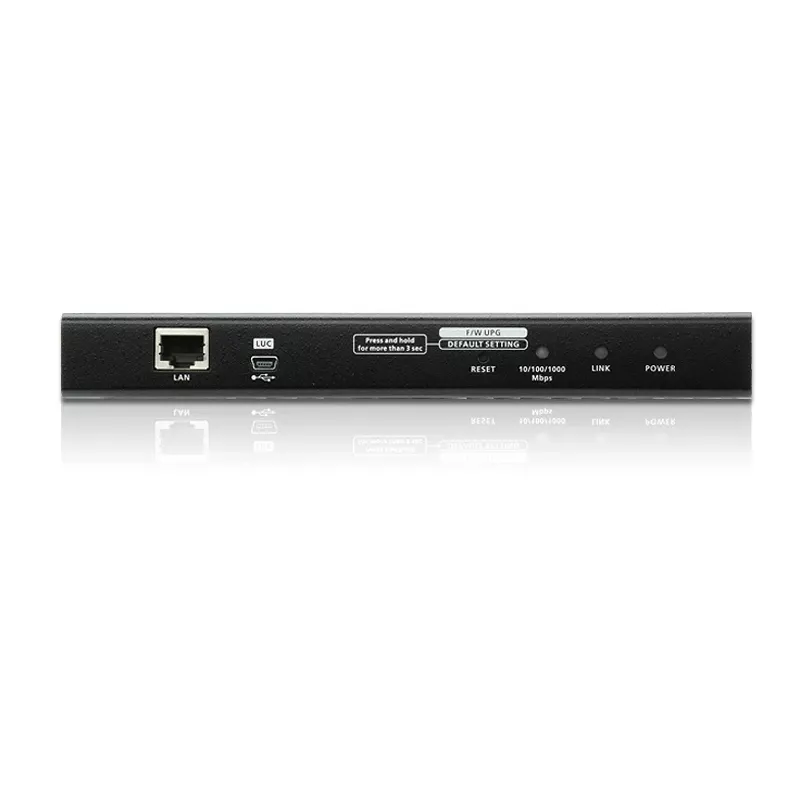 ATEN Over-IP riadiaca jednotka (KVM + sériová), s podporou Virtual-Media