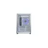 Počítačová skriňa Cooler Master MasterFrame 400 Mesh strieborná, mATX, priehľadná bočnica, 1x 120 mm ARGB ventilátor