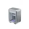 Počítačová skriňa Cooler Master MasterFrame 400 Mesh strieborná, mATX, priehľadná bočnica, 1x 120 mm ARGB ventilátor