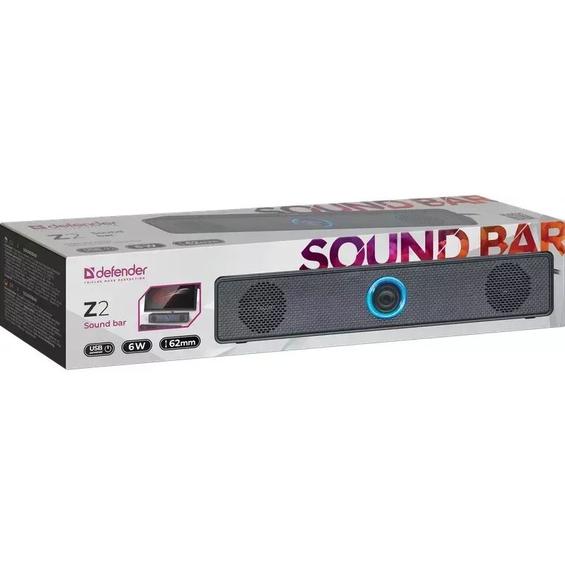 Defender Z2 soundbar 6W LED USB reproduktor