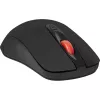 Bezdrôtová optická RF tichá myš DEFENDER Nexus MS-195 — 1600 DPI, 2,4 GHz, Nano-USB, obojručná, 2×AAA, čierna