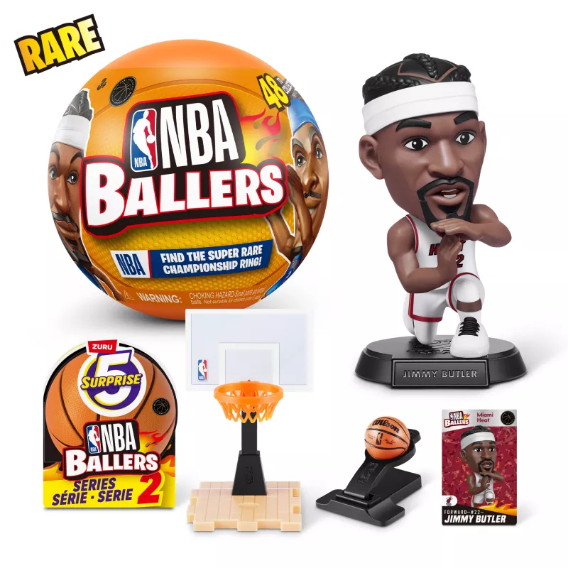 5 Surprise NBA Ballers séria 2, 3 roky, viacfarebné