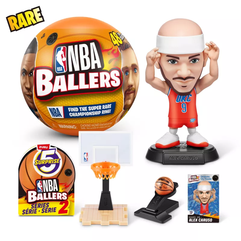 5 Surprise NBA Ballers séria 2, 3 roky, viacfarebné