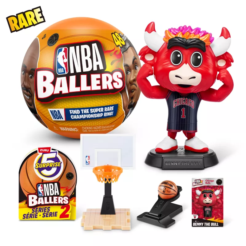 5 Surprise NBA Ballers séria 2, 3 roky, viacfarebné