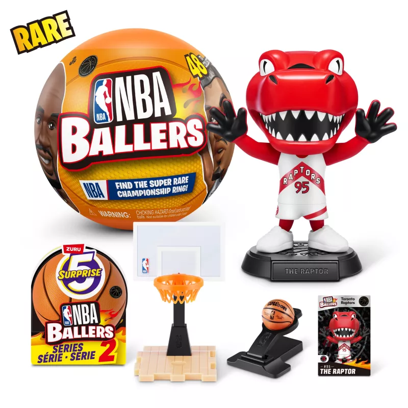 5 Surprise NBA Ballers séria 2, 3 roky, viacfarebné
