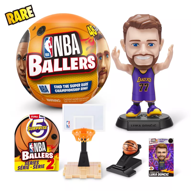 5 Surprise NBA Ballers séria 2, 3 roky, viacfarebné