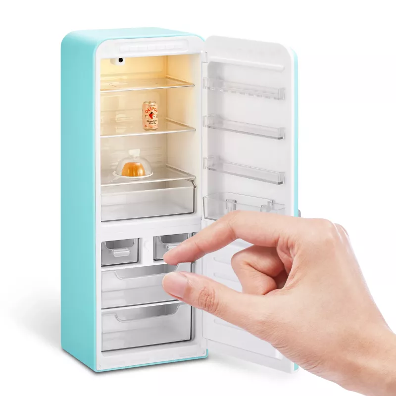 Hracia sada Zuru Mini Brands Mini Minis Fill the Fridge — zberateľské miniatúrne potraviny a doplnky do chladničky