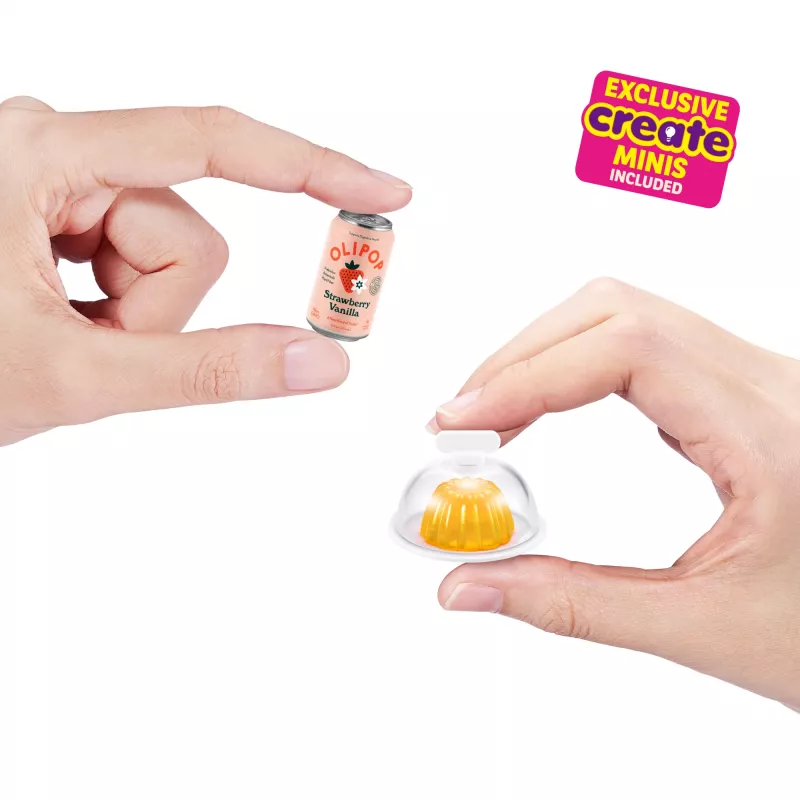 Hracia sada Zuru Mini Brands Mini Minis Fill the Fridge — zberateľské miniatúrne potraviny a doplnky do chladničky