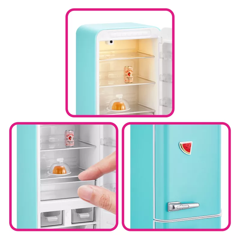 Hracia sada Zuru Mini Brands Mini Minis Fill the Fridge — zberateľské miniatúrne potraviny a doplnky do chladničky