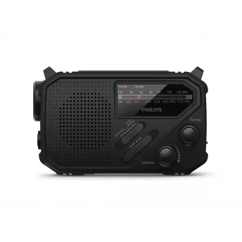 Prenosné rádio Philips TAR1609/00 analógové a digitálne AM FM čierne