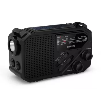 Prenosné rádio Philips TAR1609/00 analógové a digitálne AM FM čierne