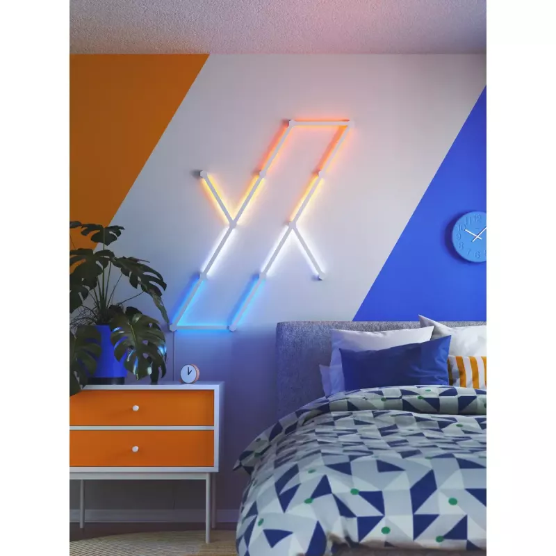 Nanoleaf Lines Starter Kit Other biela RGB IP20 15 kusov