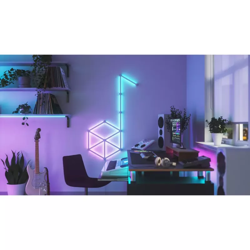 Nanoleaf Lines Starter Kit Other biela RGB IP20 15 kusov