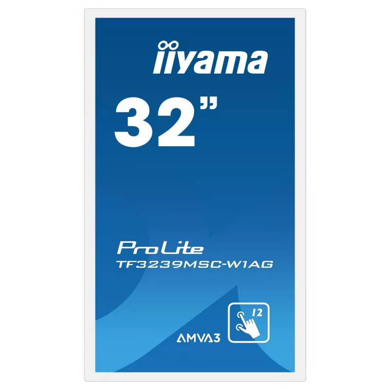 Monitor iiyama ProLite TF3239MSC-W1AG 31,5 palca (80 cm) Full HD 1920x1080 LED dotykový AMVA3 biely