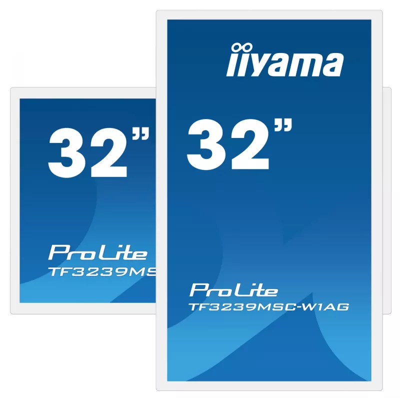 Monitor iiyama ProLite TF3239MSC-W1AG 31,5 palca (80 cm) Full HD 1920x1080 LED dotykový AMVA3 biely