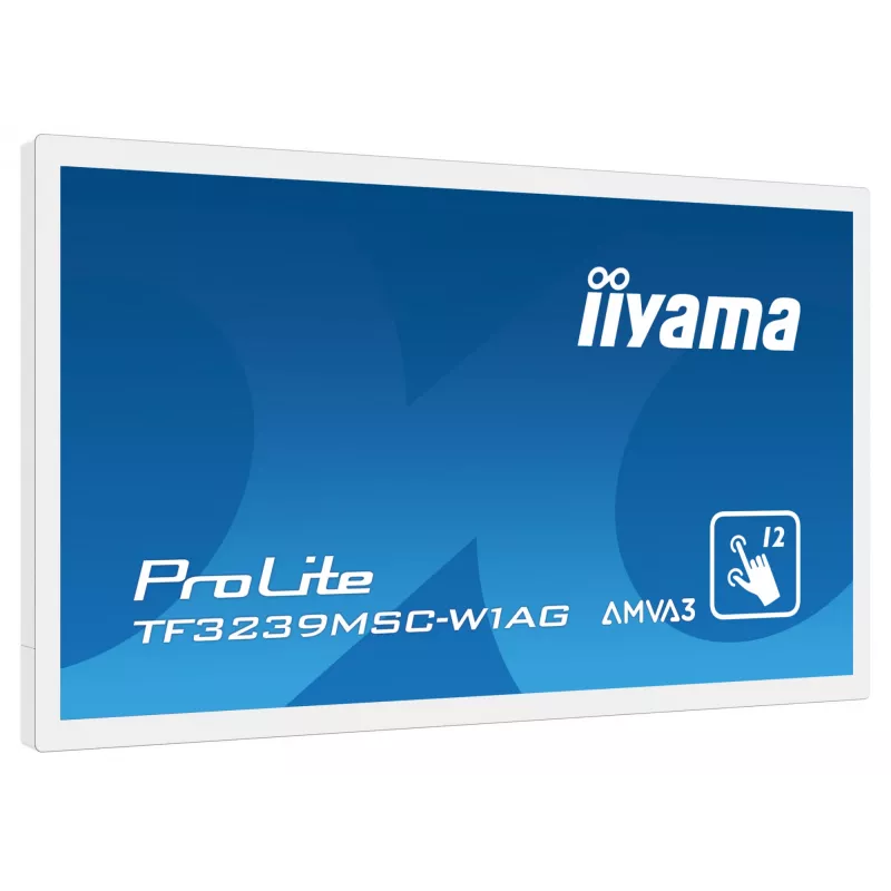 Monitor iiyama ProLite TF3239MSC-W1AG 31,5 palca (80 cm) Full HD 1920x1080 LED dotykový AMVA3 biely