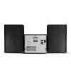 Mikrosystém Sharp XL-B512(BK) – 45 W, jednoduchý CD prehrávač, FM rádio, MP3, banánové konektory reproduktorov, čierny
