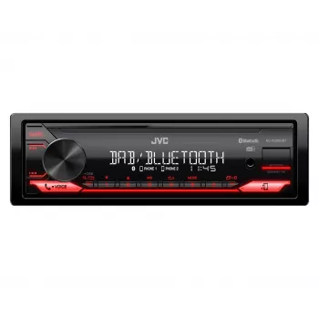 JVC KD-X282DBT autorádiový prijímač čierny 200 W Bluetooth