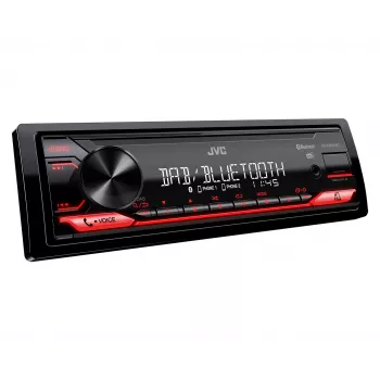 JVC KD-X282DBT autorádiový prijímač čierny 200 W Bluetooth