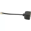 Jabra modulárny dvojitý konektor, Čína, 50 mm, 50 mm, 100 mm, 20 g, 1 ks