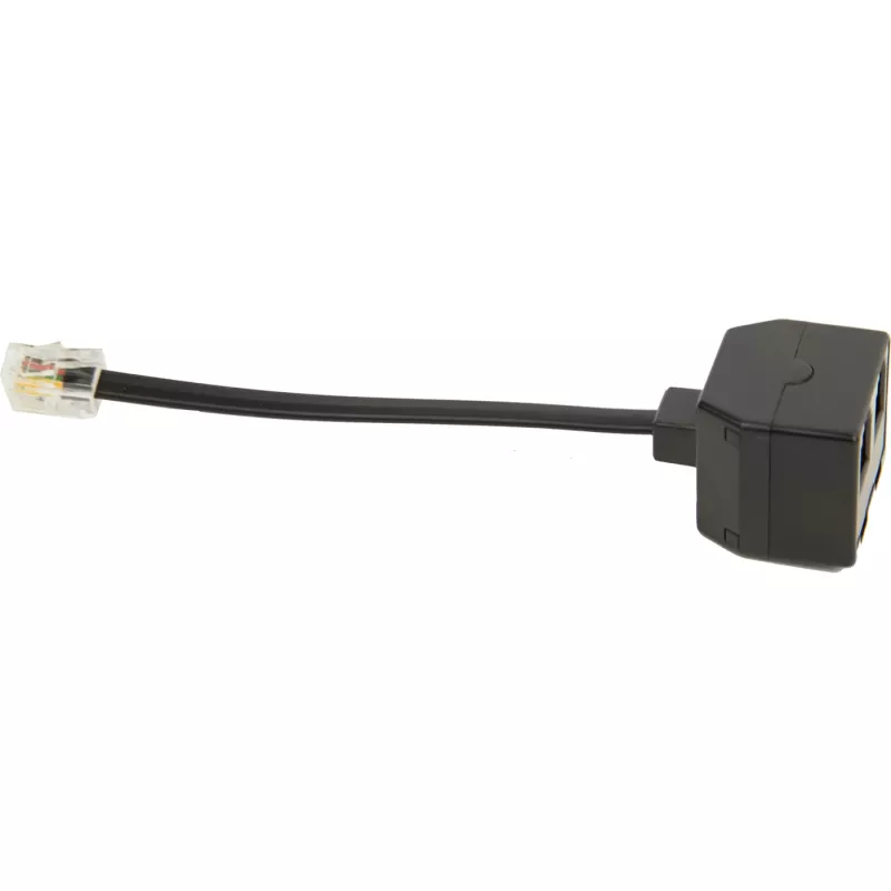 Jabra modulárny dvojitý konektor, Čína, 50 mm, 50 mm, 100 mm, 20 g, 1 ks
