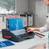 GBC CombBind® CB25E elektrický viazací stroj, hrebeňový viazací stroj, elektrický, 390 listov, čierna, červená