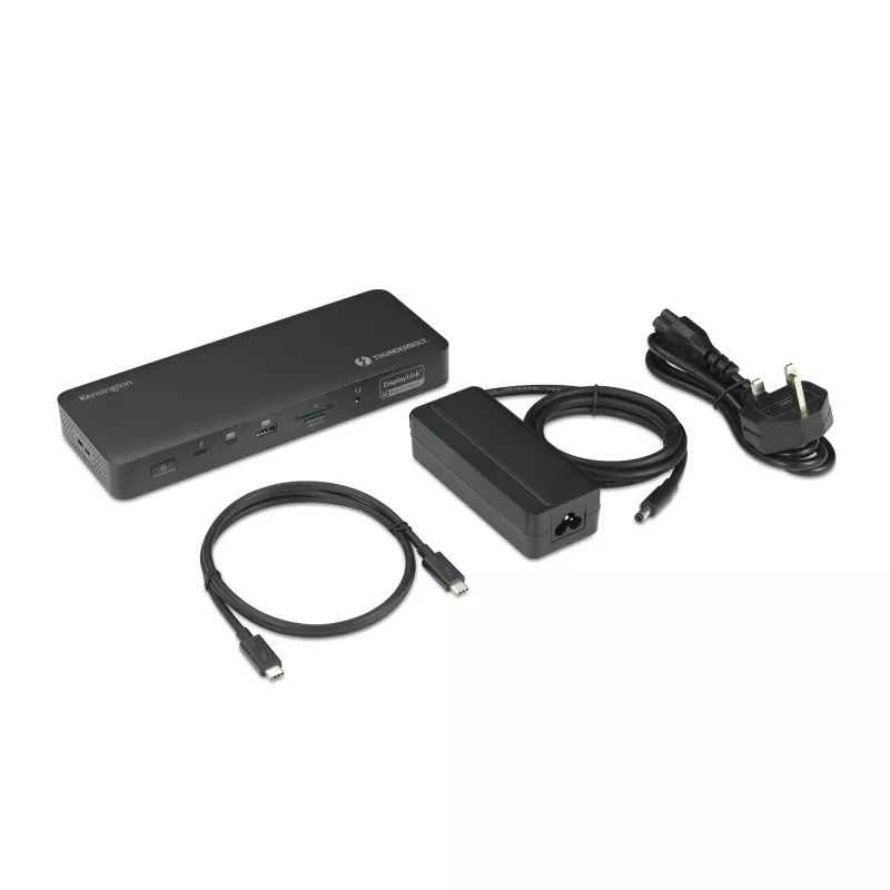 Kensington SD5920T EQ Thunderbolt 4 Quad 4K hybridný dock s technológiou DisplayLink
