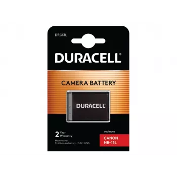 Duracell batéria do fotoaparátu – náhrada za Canon NB-13L batéria, Canon, 1010 mAh, 3,7 V, lithium-iónová (Li-Ion)