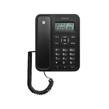 Motorola CT202 analógový telefón identifikácia volajúceho čierna
