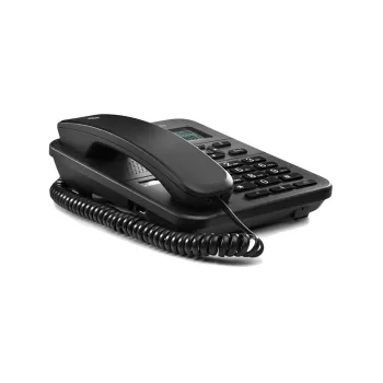 Motorola CT202 analógový telefón identifikácia volajúceho čierna