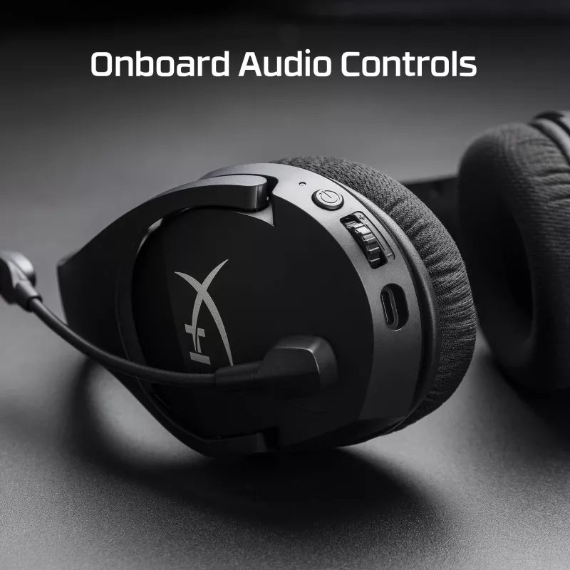 HyperX Cloud Stinger Core – bezdrôtová herná headset + 7.1 (čierna)