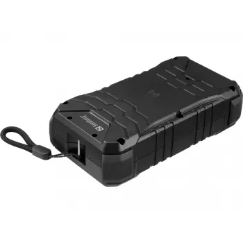 Sandberg Survivor Powerbank 27000 PD65W, 27000 mAh, Power Delivery, Quick Charge 3.0, bezdrôtové nabíjanie, čierna