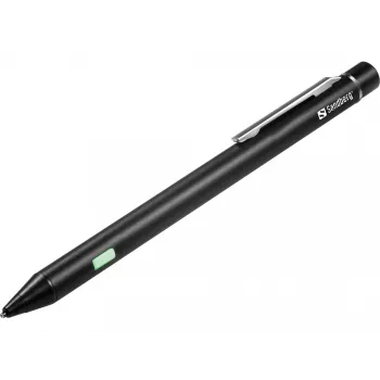 Sandberg Precision Active Stylus Pen, mobilný telefón/smartfón, kompatibilita so značkami: ľubovoľná, čierna, hliník, meď, vstavaná, lithium-iónová (Li-Ion)
