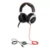 Jabra Evolve 80 MS stereo, káblový, kancelária/call centrum, 646 g, headset, čierny