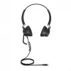 Jabra Engage 50 Stereo, káblový, kancelária/call centrum, 20 - 20000 Hz, 96 g, headset, čierny