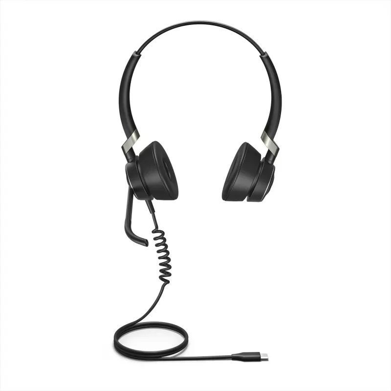 Jabra Engage 50 Stereo, káblový, kancelária/call centrum, 20 - 20000 Hz, 96 g, headset, čierny
