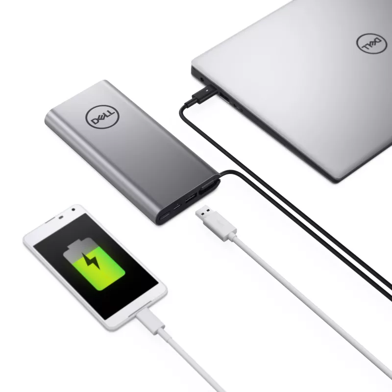 Prenosná powerbank Dell PW7018LC lítium-iónová 1x USB-A výstup strieborná