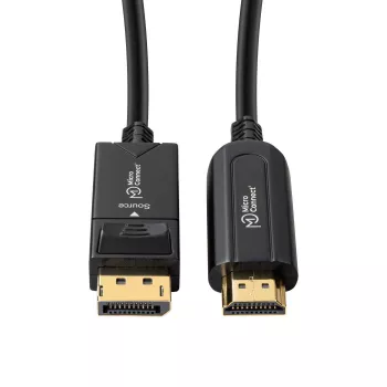 Microconnect DP-HDMI-2000V1.4OP video kábel adaptér 20 m DisplayPort HDMI Type-A (štandard) čierny