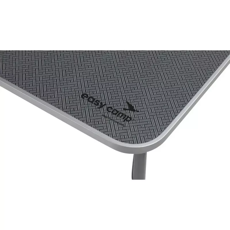 Kempingový stôl easy camp Alder Table 540032 hliníkový rám sivý doska model 2025