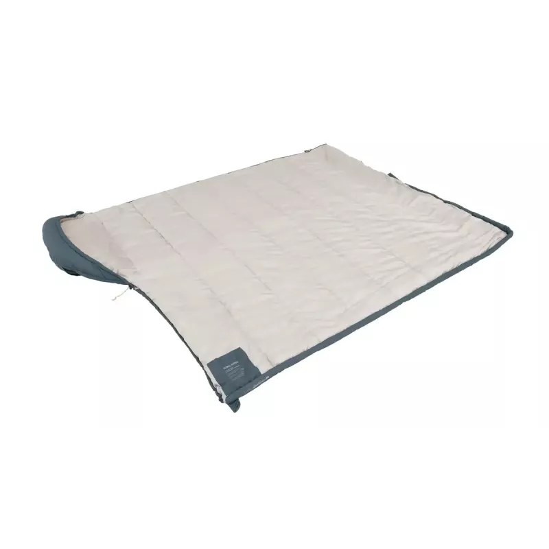 Spací vak Outwell 230478 polorektangulárny polyester 2250×850 mm, 1,8 kg, modrý