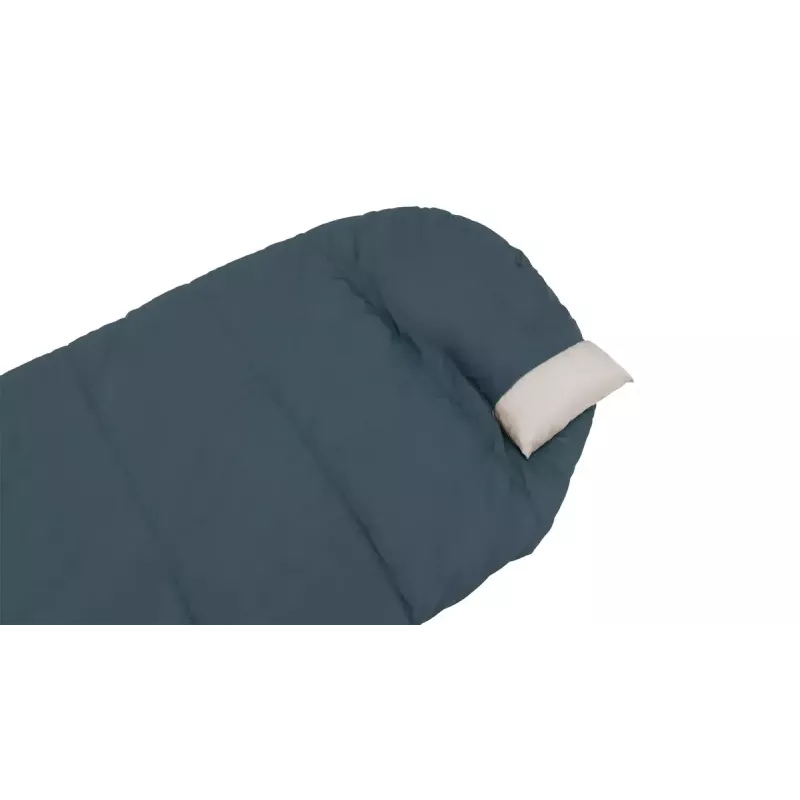 Spací vak Outwell 230478 polorektangulárny polyester 2250×850 mm, 1,8 kg, modrý