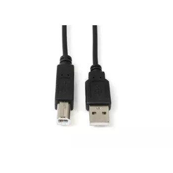 Microconnect USBAB05B USB kábel USB 2.0 0,5 m USB A USB B čierny