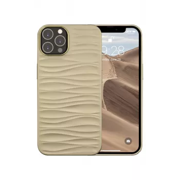 Ochranné puzdro dbramante1928 Dune pre iPhone 14 Pro Max, pieskové, vhodné pre 6,7 palca (17 cm) obrazovku