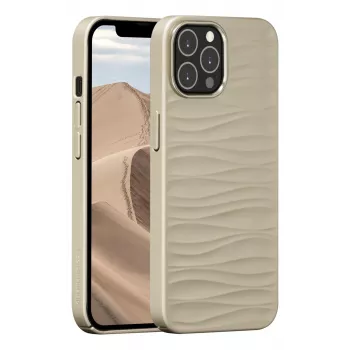 Ochranné puzdro dbramante1928 Dune pre iPhone 14 Pro Max, pieskové, vhodné pre 6,7 palca (17 cm) obrazovku